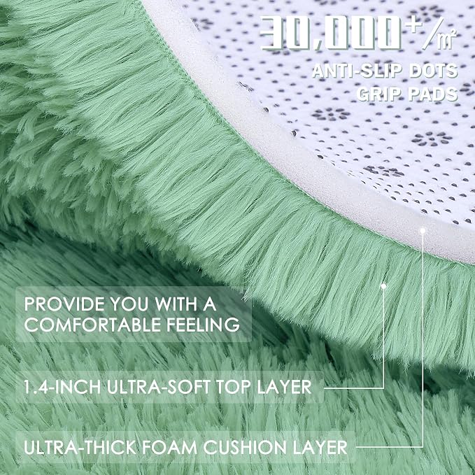 OLANLY 5x8 Machine Washable Large Area Rugs - Image 8