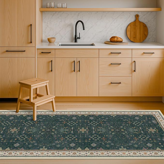 Hazo Haus Vintage 2x7 Washable Runner Rug Non Slip - Image 4