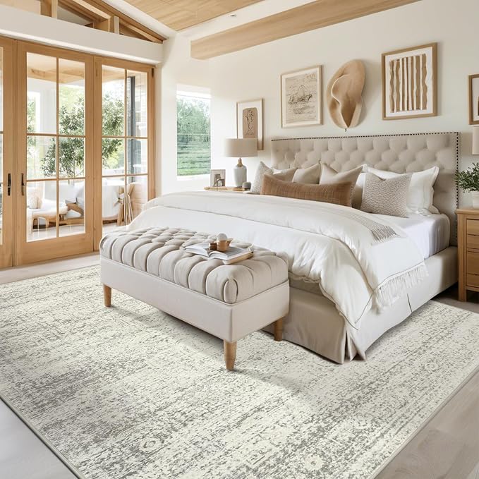Srugn Washable Rugs 9x12 Area Rugs - Image 7