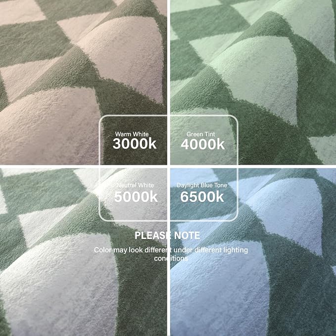 Lahome Zelie Checkered Washable 2x8 Green Runners - Image 7