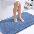 OLANLY Large Bathroom Rugs 40x24, Soft Absorbent Chenille Bath Rugs, Rubber by OLANLY