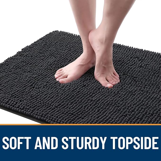 OLANLY Dog Door Mat for Muddy Paws 47x20, Absorbs Moisture and Dirt, Absorbent - Image 4