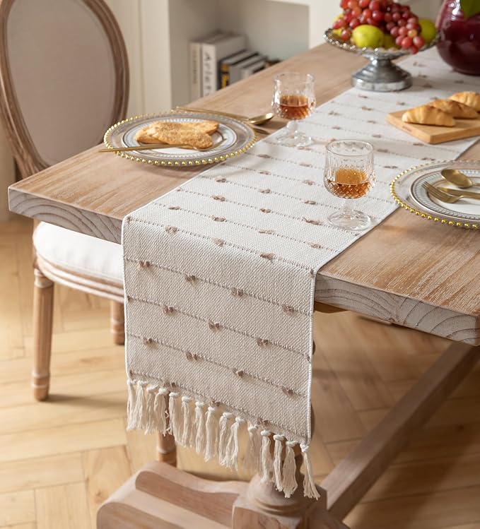 Caflife Boho Table Runner 48 Inchs Long - Image 2