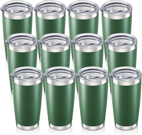 20 oz Tumbler with Lid Stainless Steel Insulated Tumblers Bulk Cups Mug | by Orebigo