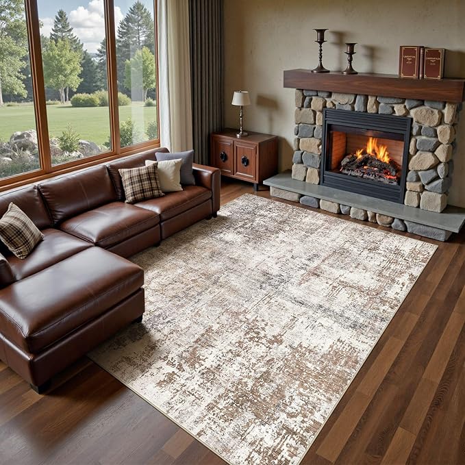 UERMEI 8x10 Washable Area Rug - Image 2