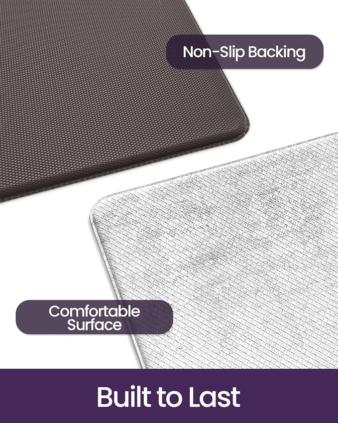 DEXI Kitchen Mats Cushioned Anti Fatigue, 23x86 Floor Padded Runner Rug Non Slip - Image 9