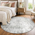 RELEANY Washable Area Rugs 6ft Non-Slip Modern Abstract Soft by RELEANY