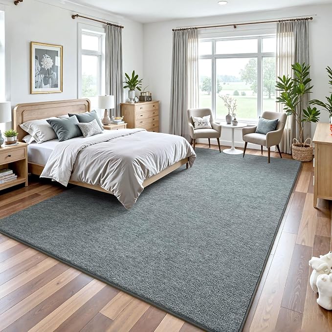 Keeko 5x8 Area Rugs for Living Room, Soft Modern Memory Foam Bedroom Rug - Image 3