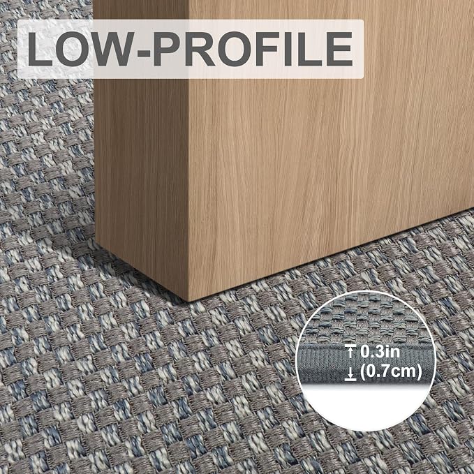 LEKEEPGO Door Mat 36"x59", Non Slip Door Mat Indoor Entrance, Rubber Backing - Image 6