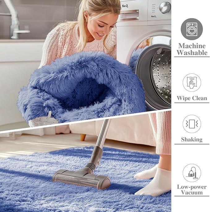 OLANLY 9x12 Machine Washable Large Area Rugs - Image 2
