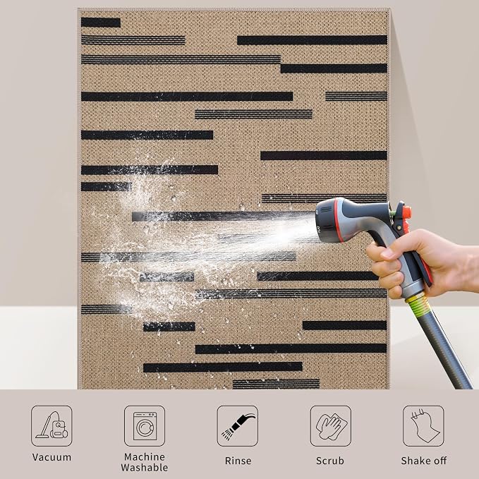 Tangsoo Modern Easy Jute 2x4 Rug - Image 6