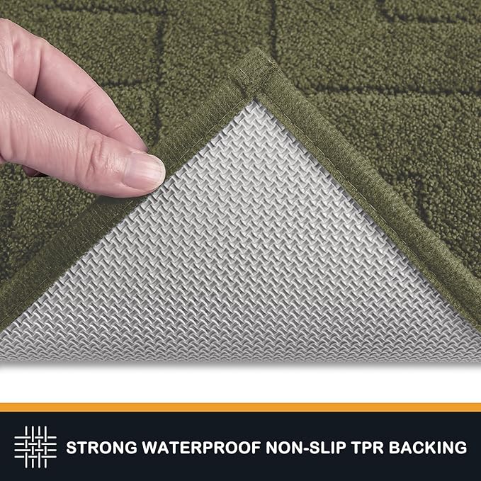 PURRUGS Dirt Trapping Door Mat 24" x 70", Non-Slip Machine Washable Entry Rug - Image 6