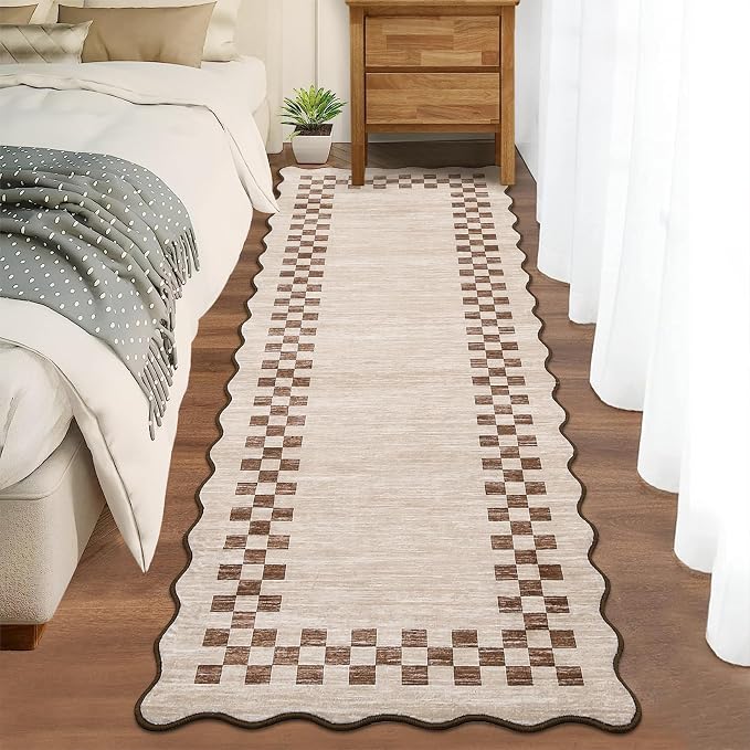 Rug Runners for Hallways 2x8 Washable Kitchen Runner Rug Non Slip Low Pile - Image 2