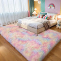 KICHOWUA Thick Area Rug 6x9 Unicorn Fluffy Shag by KICHOWUA