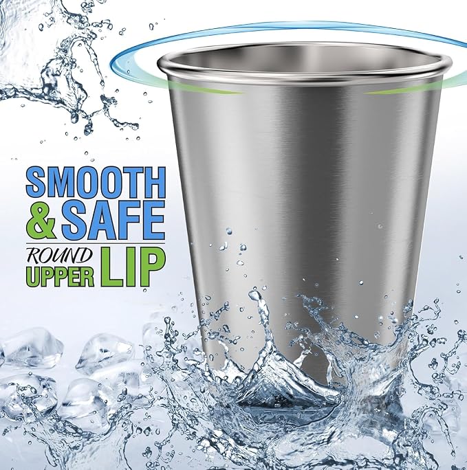 CHILLOUT LIFE Stainless Steel Kids Cups 8 oz - Image 6