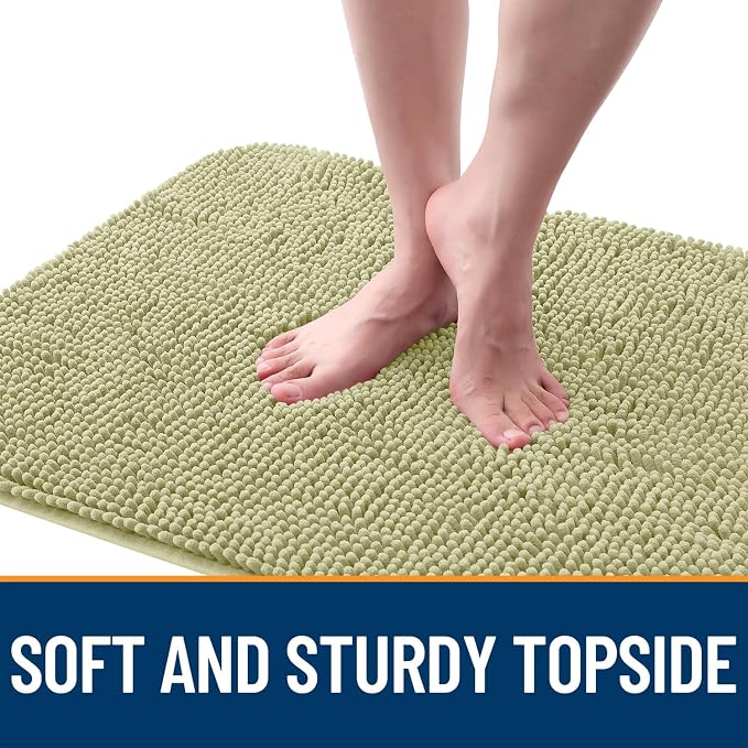 OLANLY Dog Door Mat for Muddy Paws 34x21, Absorbs Moisture and Dirt, Absorbent - Image 4