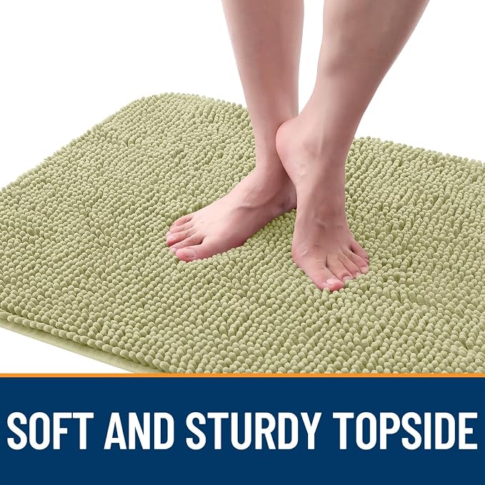 OLANLY Dog Door Mat for Muddy Paws 32x20, Absorbs Moisture and Dirt, Absorbent - Image 4