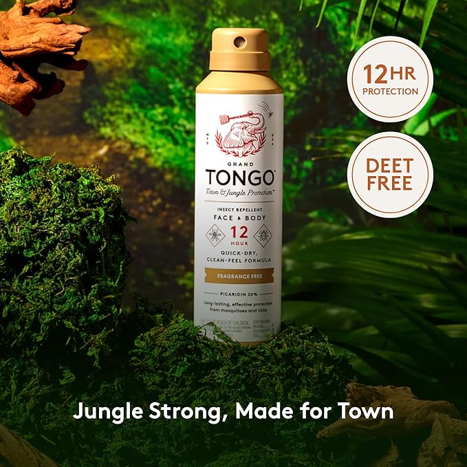 DEET-Free Insect Repellent, The 12 Hour Protection, DEET Alternative – Fragrance Free