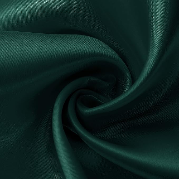 Horbaunal 6 Pack Satin Runners 12 x 72 Inch, Forest Green | Bright Silky Smooth - Image 6