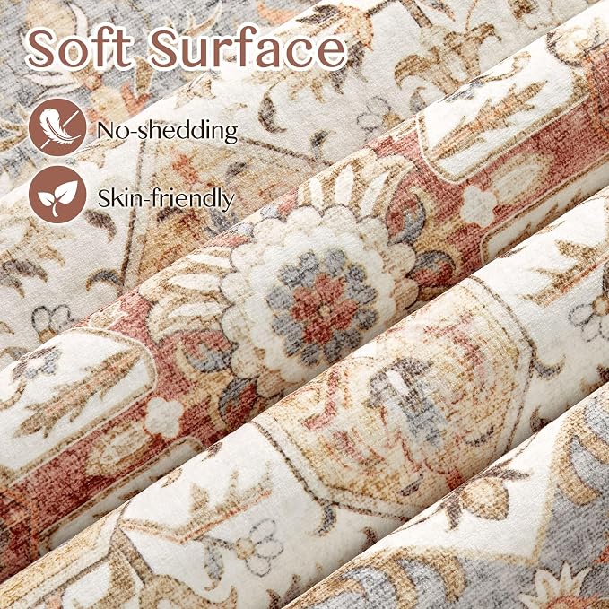 Tortania Area Rug 2x8 Runner Rugs - Image 6