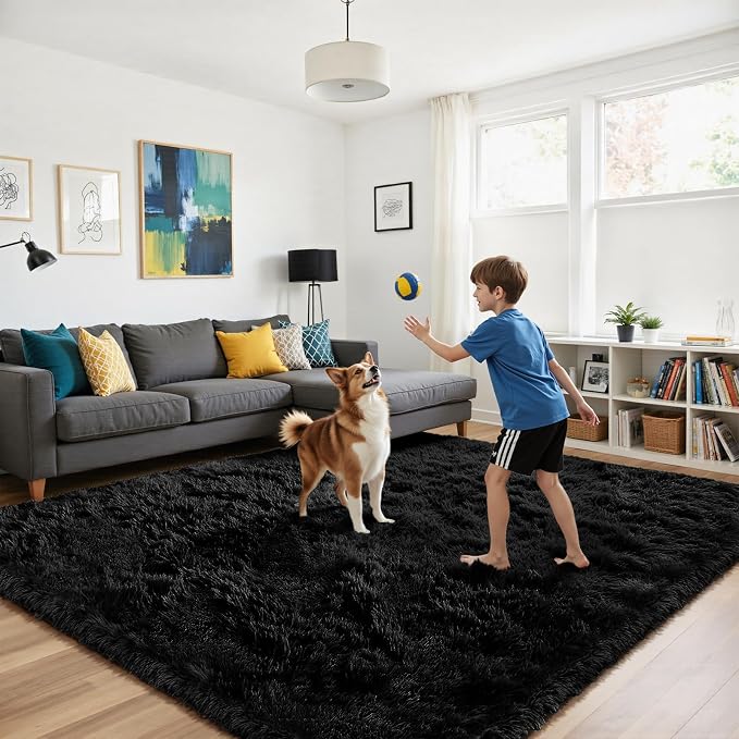 Soft Runner Rugs for Bedroom, Bedside Rug for Living Room Bedroom Room Home - Image 4