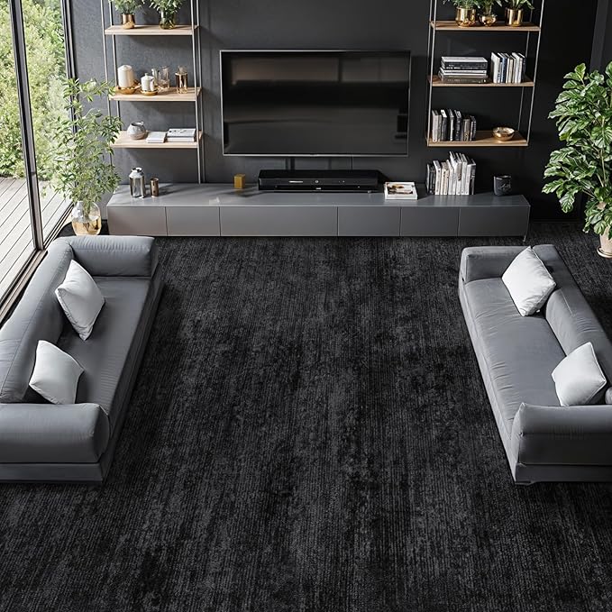 LIANLAM Washable Rug 10x12 Area Rugs by LIANLAM