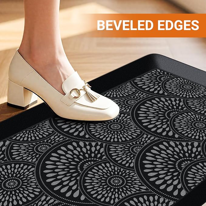Mattitude 4/5 Inch Kitchen Mat, 20x38in Heavy Duty Ergonomic Comfort Foam - Image 6