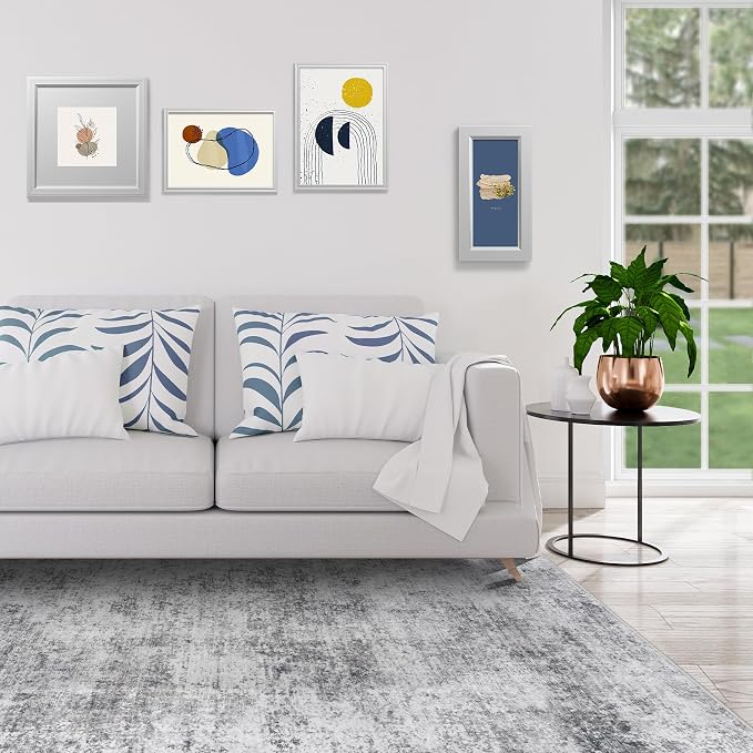 5x7 Area Rugs for Living Room Rug Washable: Modern Rug for Dining Room Bedroom - Image 9