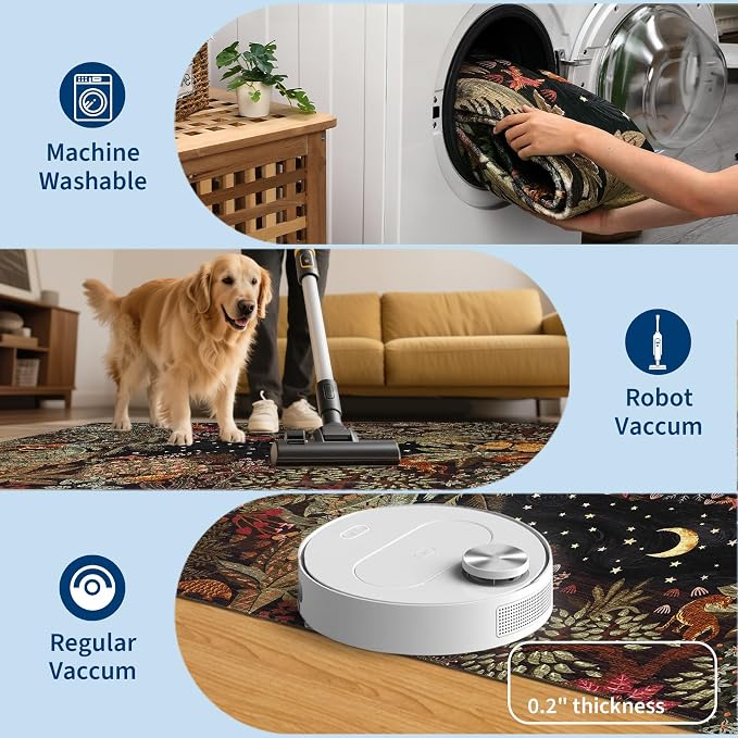GarveeHome 3x5 Washable Area Rug - Image 6