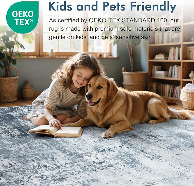 9x12 Ft Extra Large Washable Area Rugs - Image 4