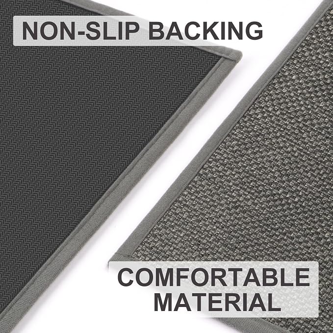 LEKEEPGO Door Mat 24"x36", Non Slip Door Mat Indoor Entrance, Rubber Backing - Image 3