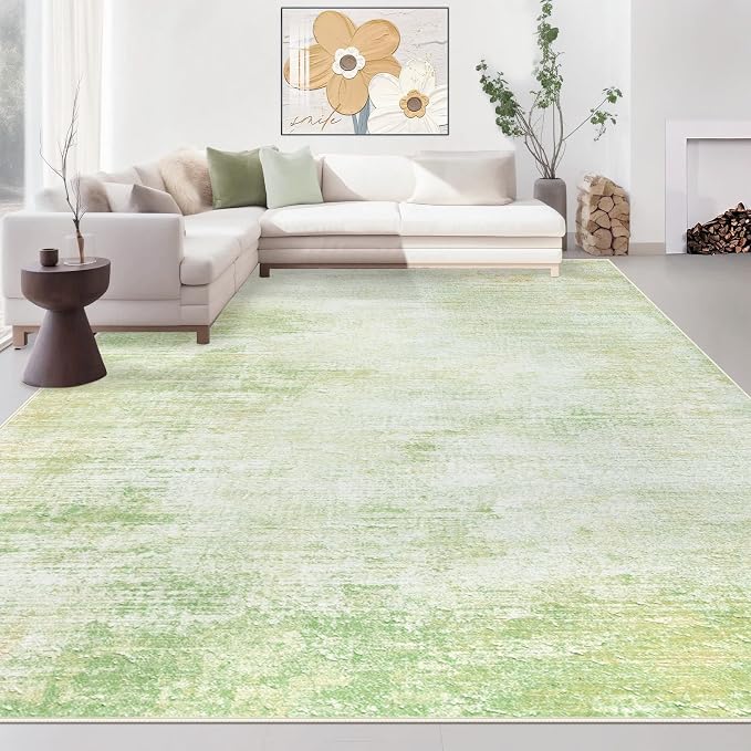 Area Rugs 8x10 Living Room: Washable Rug Modern Abstract Large Rugs Soft Non by MXSANYOORUG