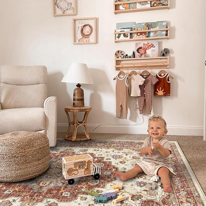 TOPRUUG Washable Oriental Area Rug - Image 4