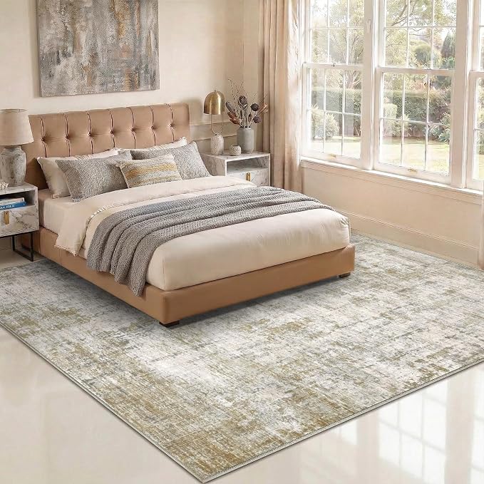 10x14 Area Rugs Washable Living Room Rug-No Slip Soft Carpets Modern Abstract - Image 8