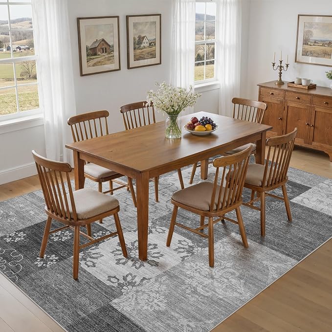 UERMEI 5x7 Area Rug for Living Room - Image 3
