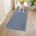 Smiry Dog Door Mat for Muddy Paws 47x17, Absorbent Dirt Trapper, Non-Slip by Smiry