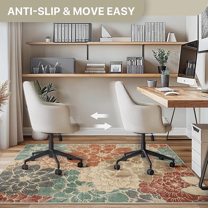 36"x60" Office Chair Mat for Hardwood Tile Floor, Under Desk Carpet Protector - Image 5