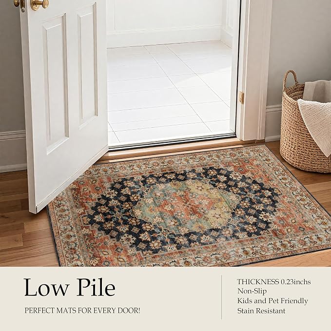 Ruaruarug Washable Area Rug 9x12 - Image 4