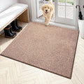 PURRUGS Dirt Trapping Door Mat 48" x 48", Non-Slip Machine Washable Entryway Rug by PURRUGS