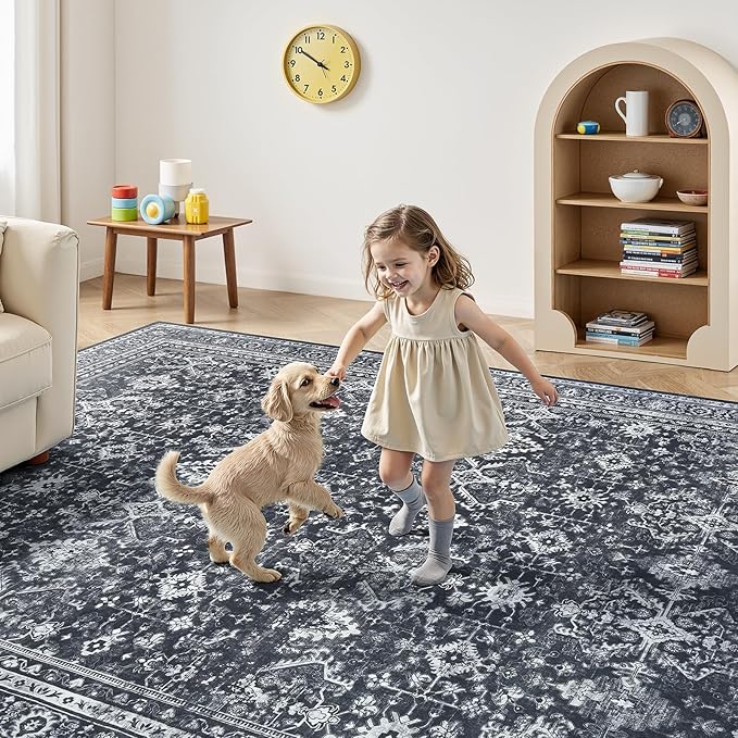 Lofus 5x7 Area Rug for Living Room, Soft Boho Carpets for Bedroom Dining Room - Image 5