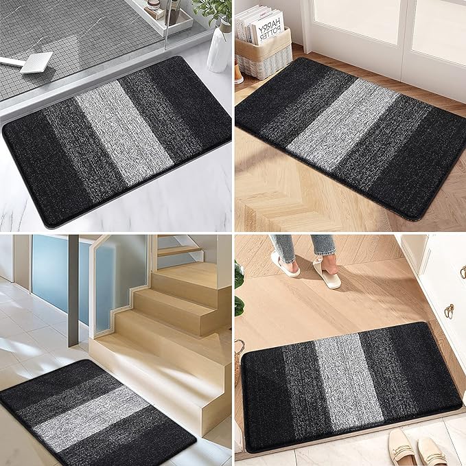 Kitinjoy Indoor Outdoor Door Mat, 59x20 Non-Slip Absorbent Dirt Trapper - Image 6