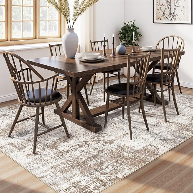 UERMEI 8x10 Washable Area Rug - Image 6