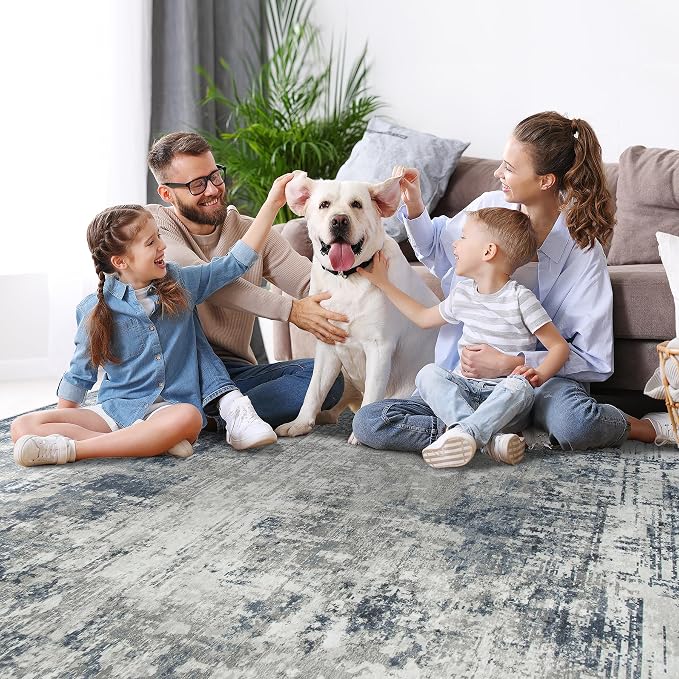 Runner Rug for Hallways Kitchen 2'6"x8' Washable, Non Slip Carpet 8ft Area Rugs - Image 7