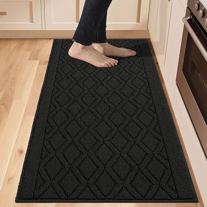 COSY HOMEER-Kitchen-Rugs-Non-Slip-Washable 24"x60" Absorbent Kitchen Runner by COSYHOMEER