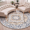 Lofus 6ft Area Rugs for Living Room, Washable Area Rug, Rugs for Bedroom by Lofus