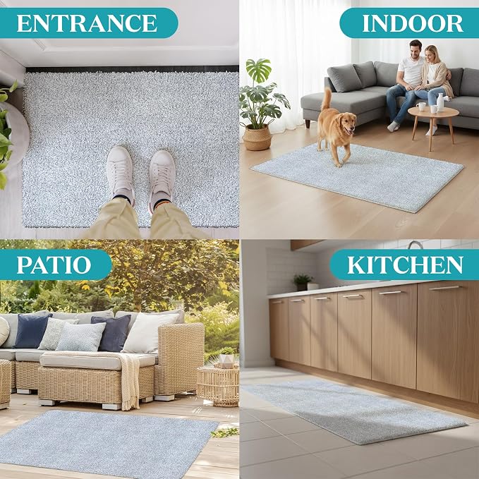 Premium Microfiber Indoor Door Mat – 36"x72" Washable Entry Mat, Waterproof - Image 6