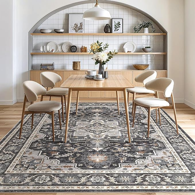 Vintage Living Room Area Rug 10x14 - Image 7