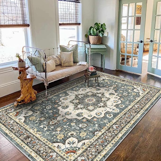 TOPRUUG Washable Oriental Area Rug - Image 4