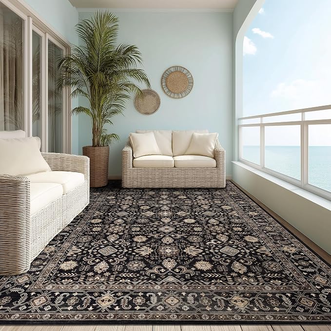 Ruaruarug Washable Area Rug 8x10 - Image 8
