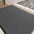 Front Door Mat 35"x23", Heavy Duty Low Profile Door Mat Indoor Entrance by EZ2LIVE
